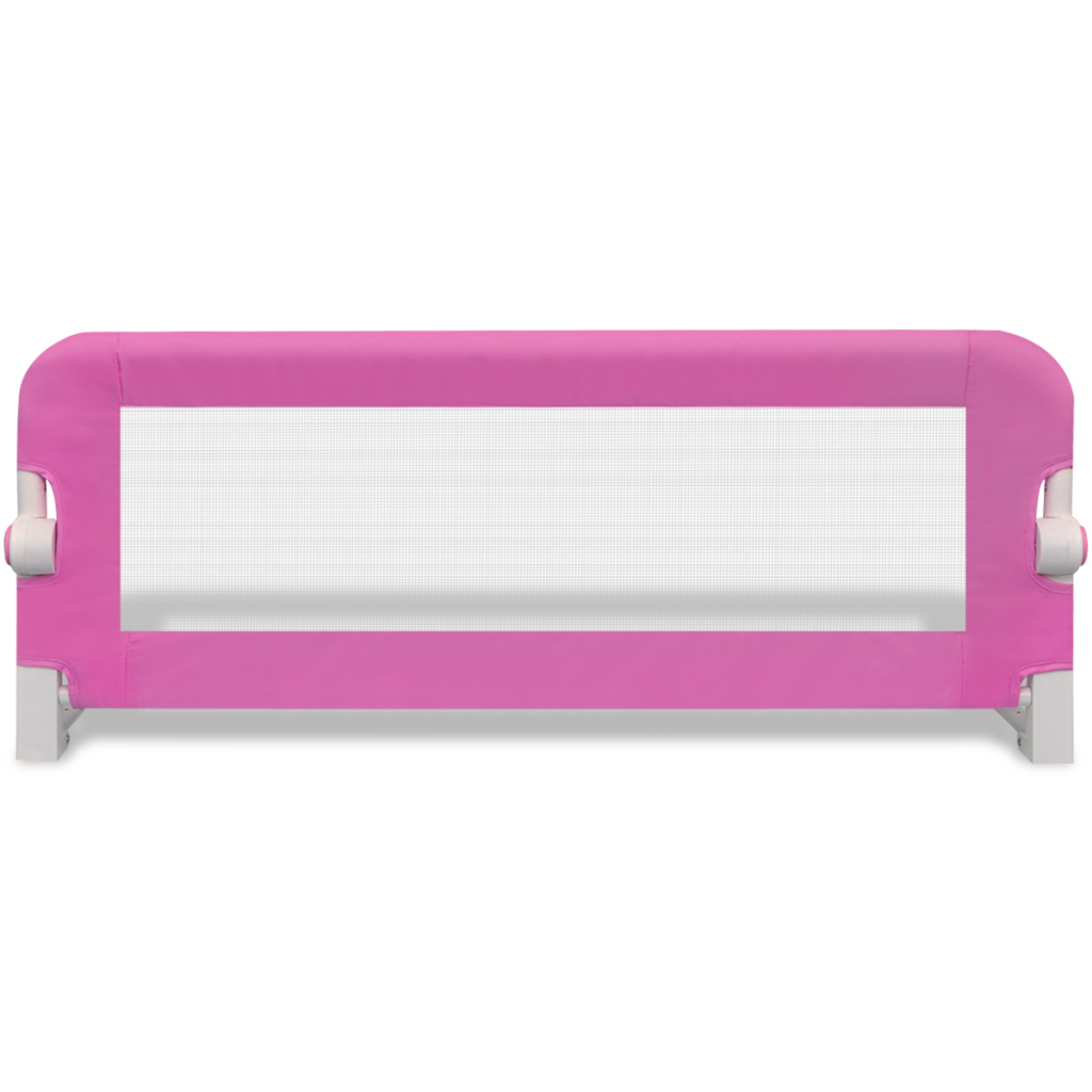 pink Safety Barrier for Baby Bed 102 x 42 cm Pink